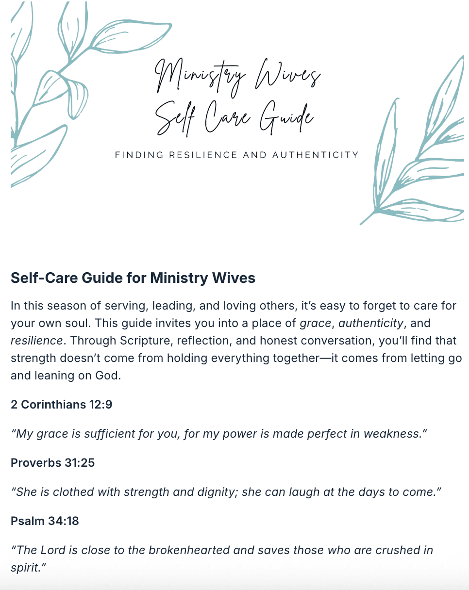 Ministry wives cohort gathering